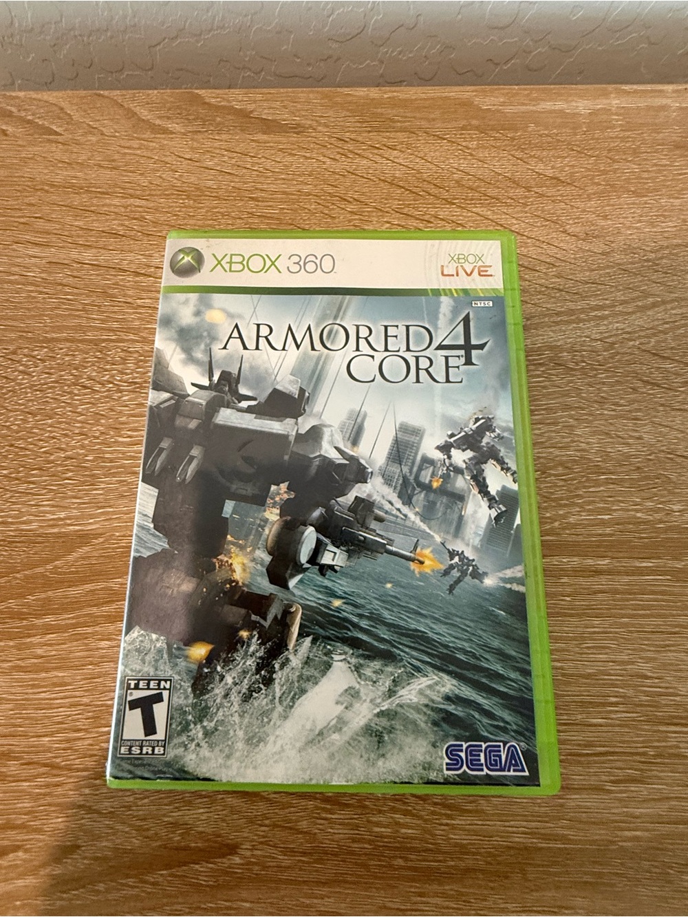 Armored Core 4 Cib (Microsoft Xbox 360, 2009) Mint Condition Complete w/ Manual